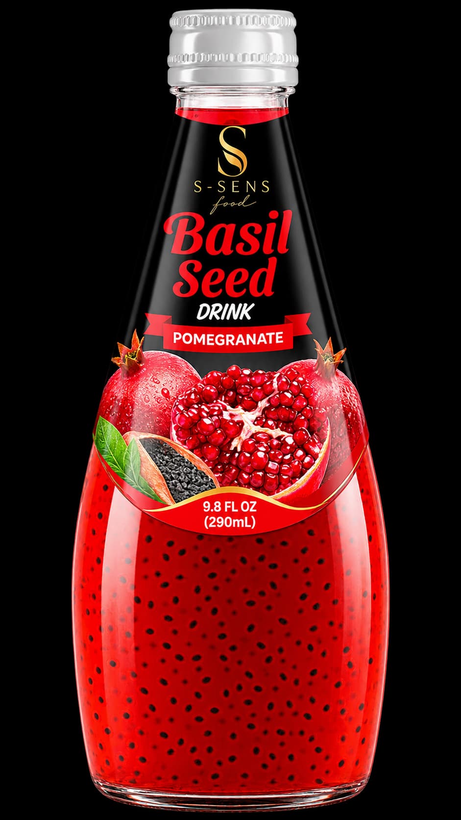 Boisson aux graines de basilic – Grenade